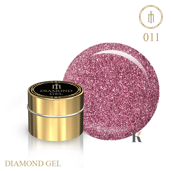 Купить Гель з глиттером Milano Diamond Gel № 11 , цена 100 грн, фото 1