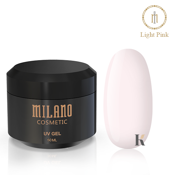 Купить Гель для наращивания Milano Light Pink 50 мл , цена 395 грн, фото 1