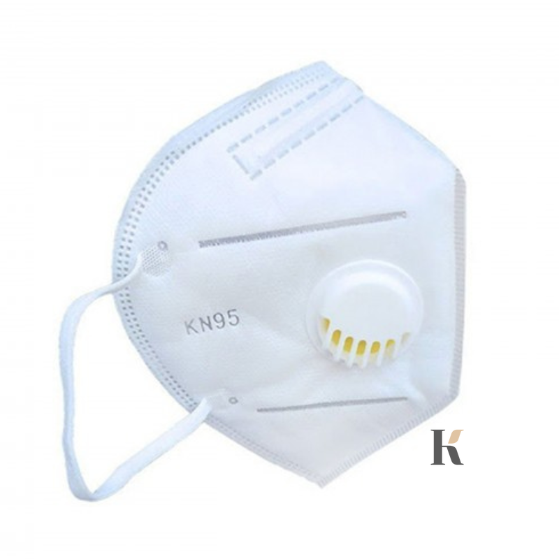 Маска многоразовая – респиратор с фильтром KN 95 Белый, Белый
