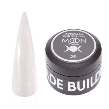 Купити Гель моделюючий Moon Full Brocade Builder Gel №29 (30 мл, з поталлю) , ціна 330 грн, фото 1