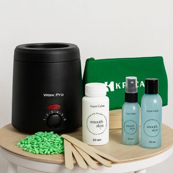 Купить Стартовый набор для депиляции с воскоплавом WAX PRO 200 (black) , цена 544 грн, фото 1
