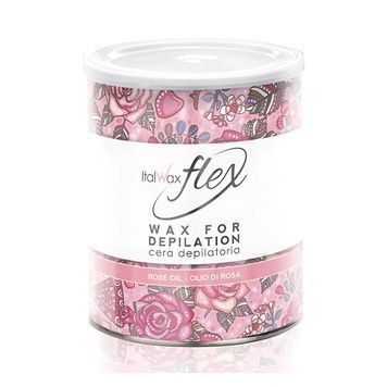 Купить Теплый воск в банке Italwax FLEX - Роза, 800 г. , цена 591 грн, фото 1