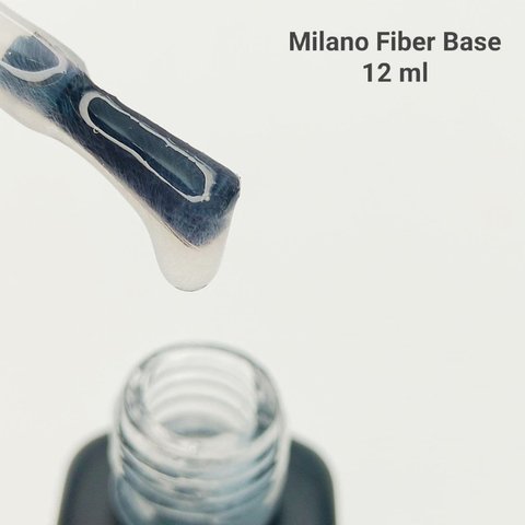 Купити Основа під гель-лак Milano Fiber Base (12 мл, з нейлоновими волокнами) , ціна 150 грн в магазині Qrasa.ua