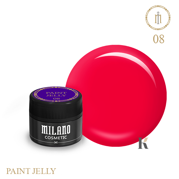 Купити Гель фарба Milano  Paint Jelly 08 , ціна 100 грн, фото 1