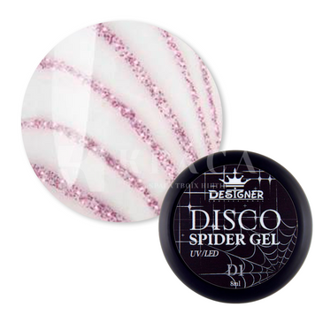Купити Гель-павутинка світловідбивна Designer D6 8мл , ціна 74 грн, фото 1