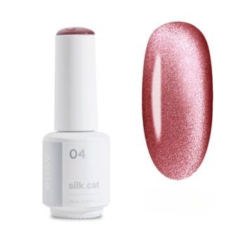 Купить Гель-лак Easy "Silk Cat" №04, красный, 7.5 мл , цена 185 грн, фото 1