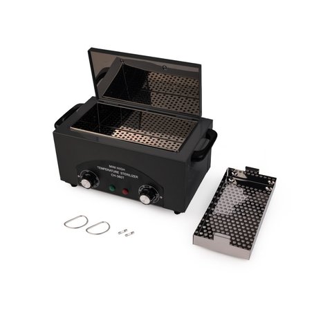 Купити Сухожарова шафа для стерилізації манікюрних інструментів CH-360T Чорний , ціна 680 грн в магазині Qrasa.ua