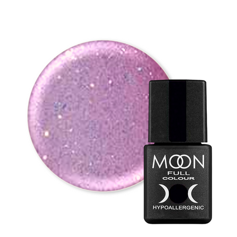 Гель-лак Moon Full Color Classic №305 (світло-бузковий з золотистим шиммером), Сlassic, 8 мл, Шимер/мікроблиск