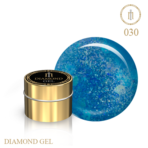 Купити Гель з гліттером Milano Diamond Gel № 30 , ціна 100 грн, фото 1