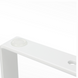 Підставка для педикюру Spenvi Loft Total White на знімних металевих ніжках, Білий