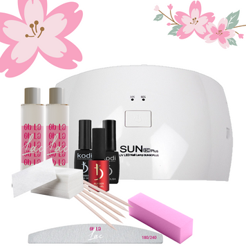 Купить Стартовый набор для гель лака Kodi с UV LED лампой SUN 9C Plus 36w , цена 542 грн, фото 1