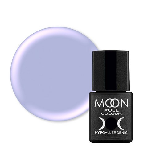 Гель лак Moon Full Breeze color №412 (лавандовый светлый), Breeze Color, 8 мл, Эмаль