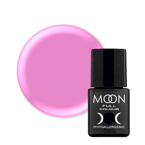 Гель-лак Moon Full Color Classic №117 (рожево-бузковий), Сlassic, 8 мл, Емаль