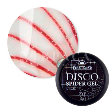 Купити Гель-павутинка світловідбивна Designer D8 8мл , ціна 74 грн, фото 1