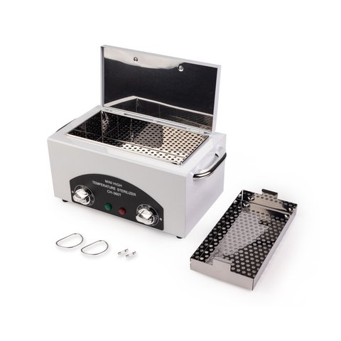 Купити Сухожарова шафа для стерилізації манікюрних інструментів CH-360T Білий , ціна 695 грн в магазині Qrasa.ua