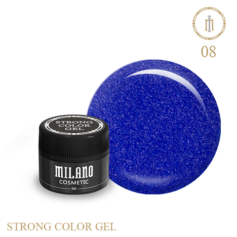 Купити Гель фарба  Milano  Strong Color Gel 08 , ціна 110 грн, фото 1