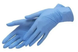 Перчатки нитриловые Mediok «S» (100 штук, неопудренные, нестерильные, синие)
