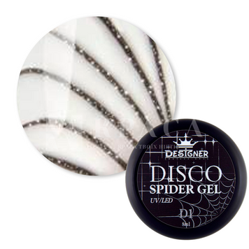 Купити Гель-павутинка світловідбивна Designer D9 8мл , ціна 74 грн, фото 1