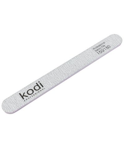 Купити №135 Пилка для нігтів Kodi пряма "150/150 (колір: світло-сірий, розмір: 178/19/4) , ціна 25 грн, фото 1