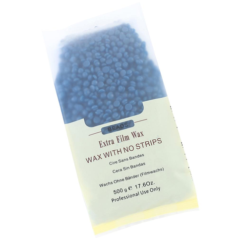 Купить Горячий воск для депиляции в гранулах Extra Film Wax (500 г, голубой) , цена 280 грн, фото 1