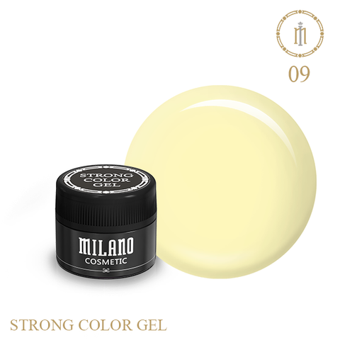 Купить Гель краска  Milano  Strong Color Gel 09 , цена 110 грн, фото 1