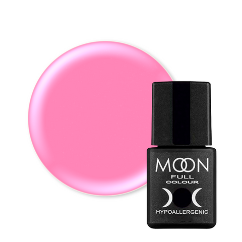 Гель-лак Moon Full Color Classic №119 (світло-рожевий), Сlassic, 8 мл, Емаль